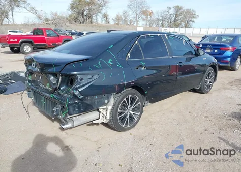 2017 Toyota Camry Hybrid Xle из США, поврежденный, VIN 4T1BD1FK7HU209540